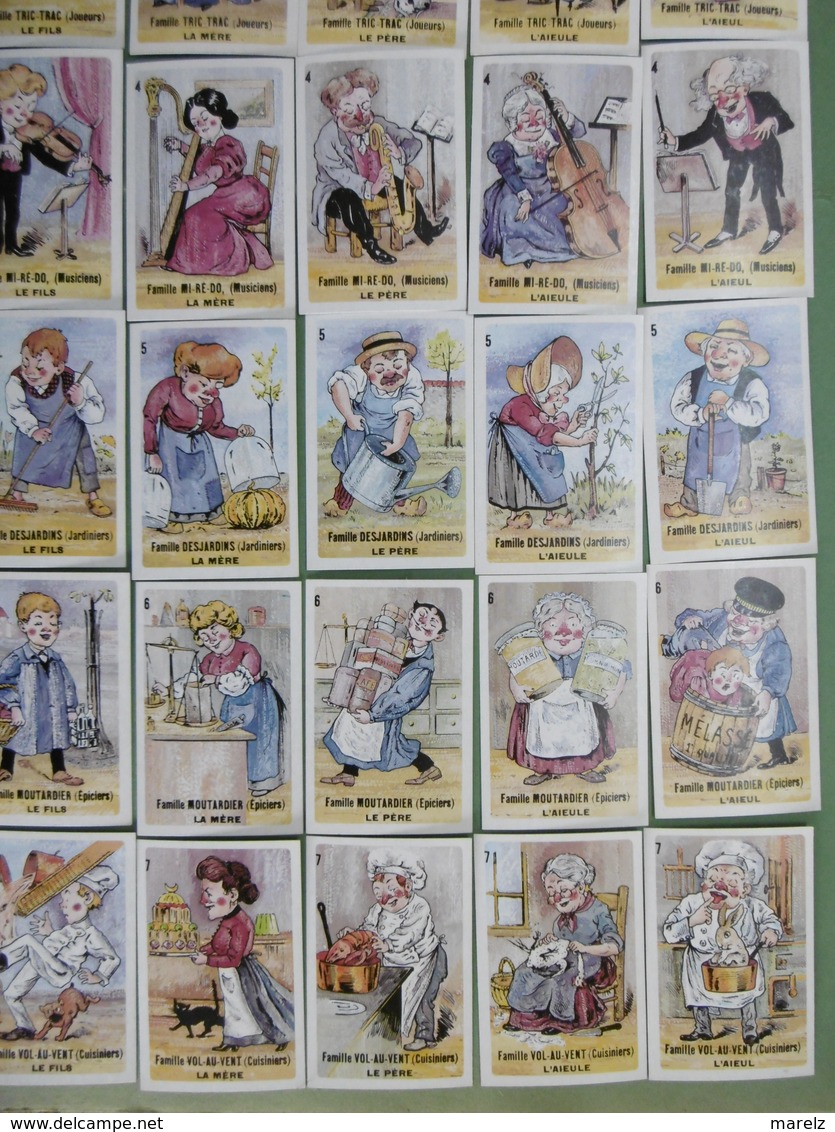 Jeu des 7 Familles d'autrefois - Jeu de Cartes DUCALE 402439 - Jeu de Société