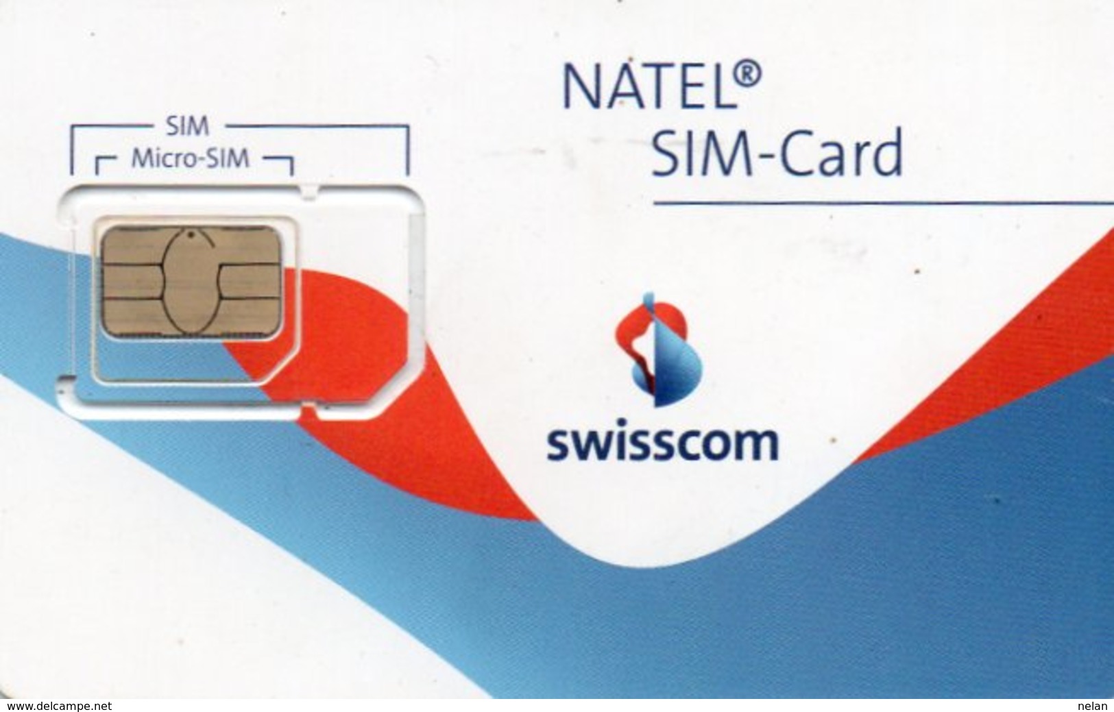 PHONE CARD-SWISSCOM-NATEL-SIM CARD - Svizzera