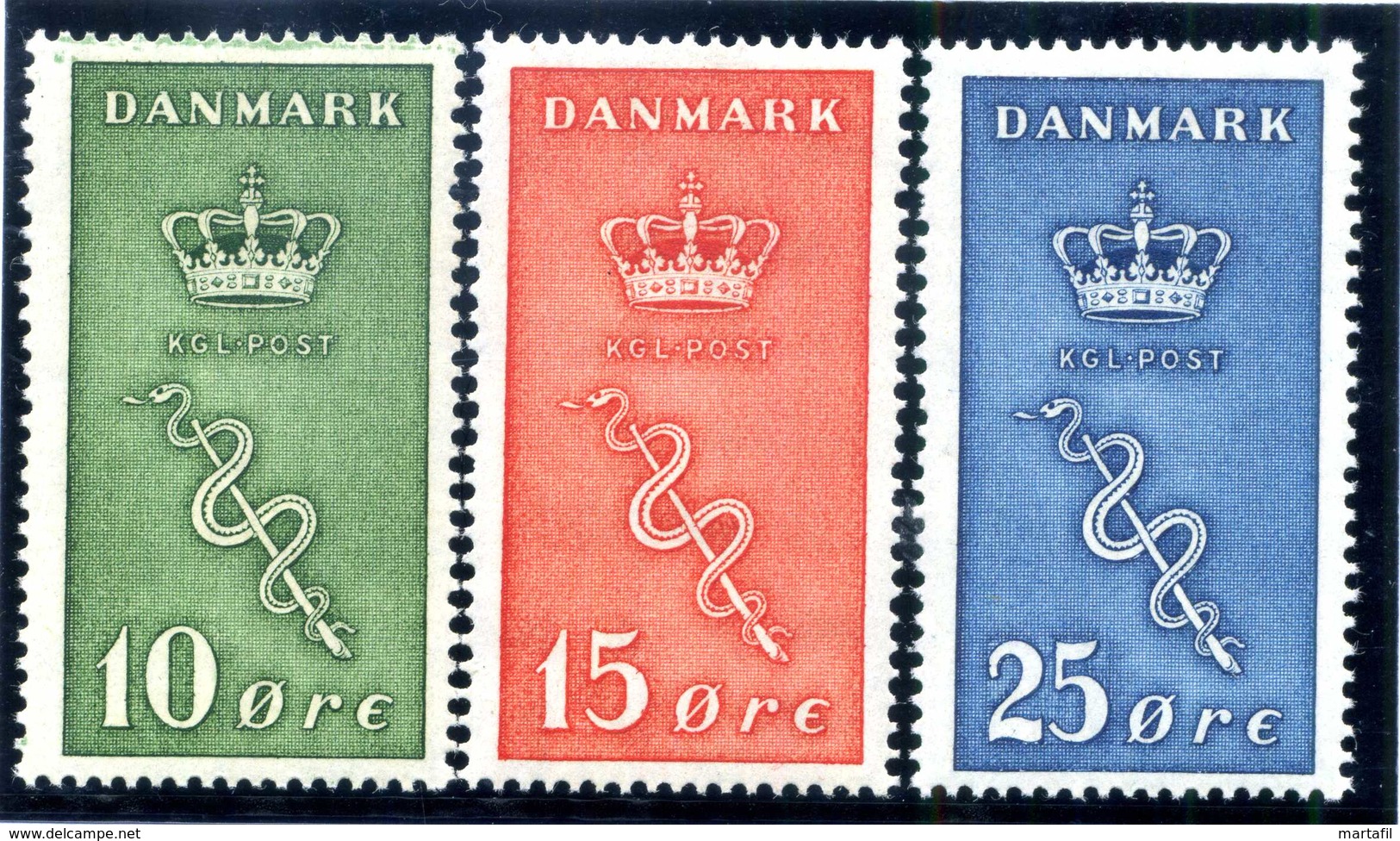 1929 DANIMARCA SET MNH ** - Nuovi