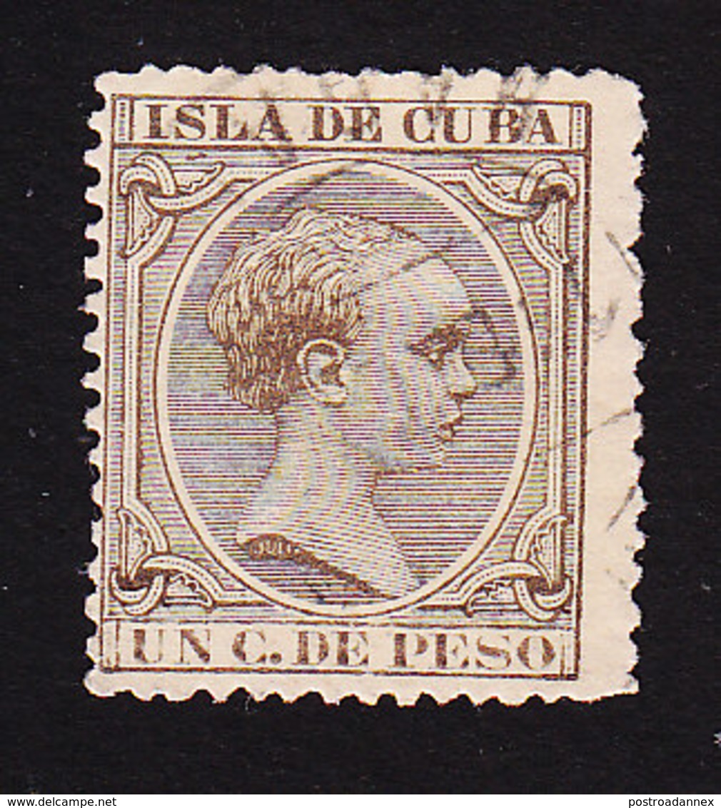 Cuba, Scott #133, Used, King Alfonso XIII, Issued 1890 - Cuba (1874-1898)