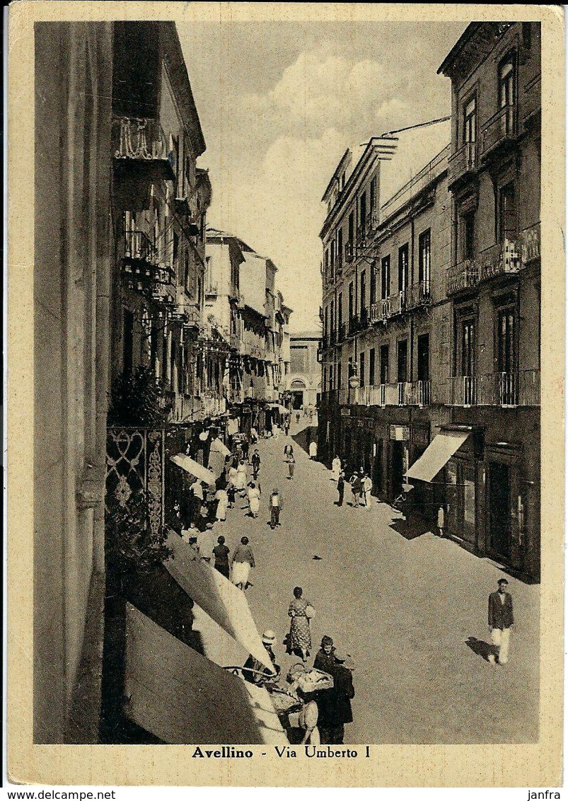 AVELLINO - VIA UMBERTO I° - Avellino