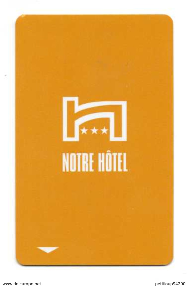 CLE D'HOTEL + POCHETTE Notre Hotel  QUEBEC Canada - Hotel Key Cards