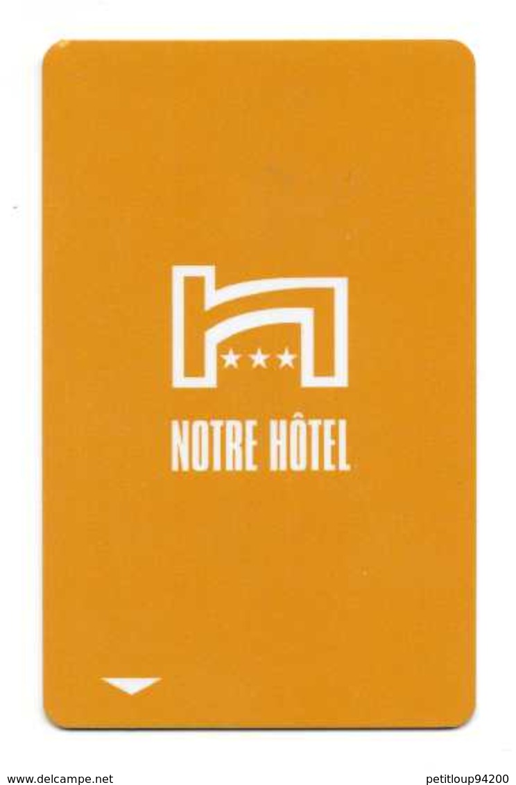 CLE D'HOTEL + POCHETTE Notre Hotel  QUEBEC Canada - Hotelsleutels