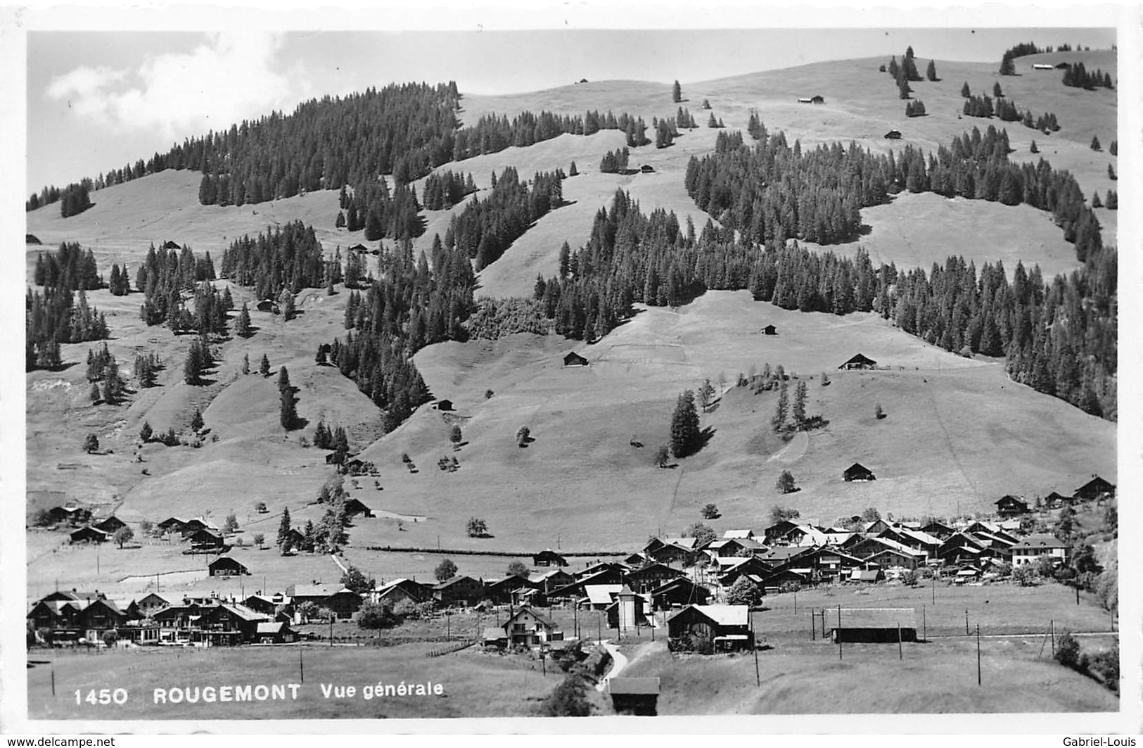 Rougemont - Vue Générale - Non Circulé - - Rougemont