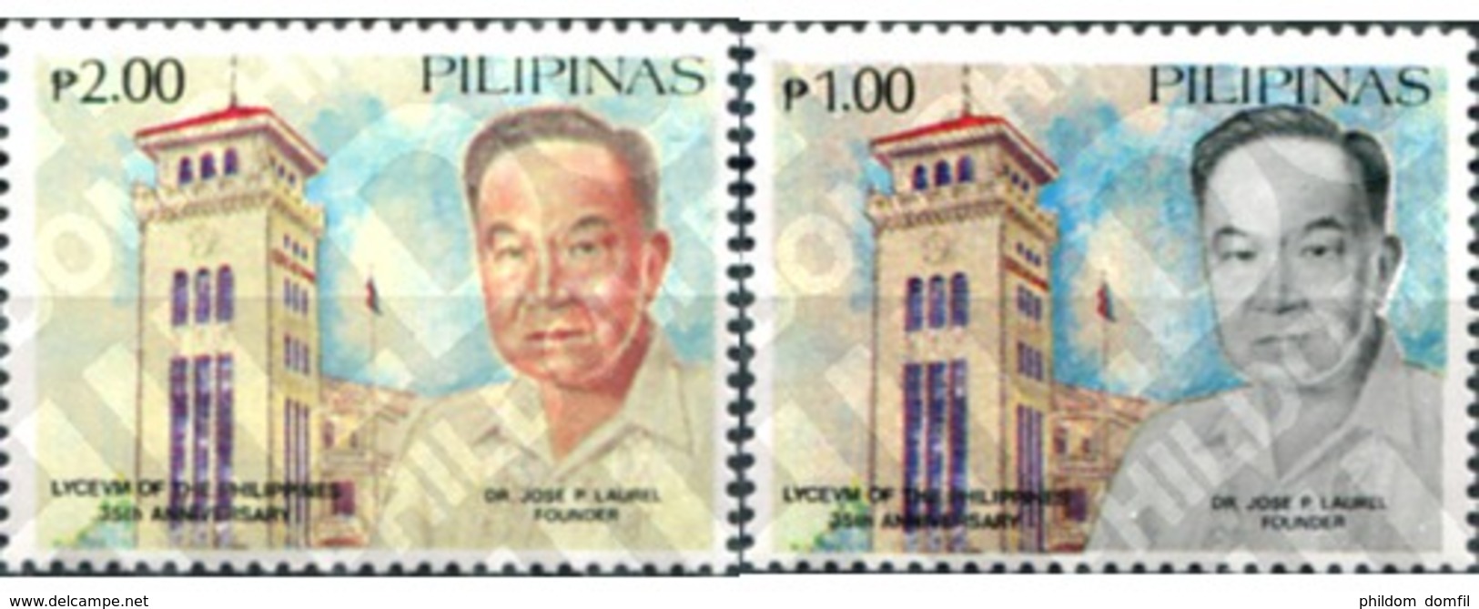 Ref. 313381 * MNH * - PHILIPPINES. 1987. 35 ANIVERSARIO DEL LICEO DE FILIPINAS - Other & Unclassified