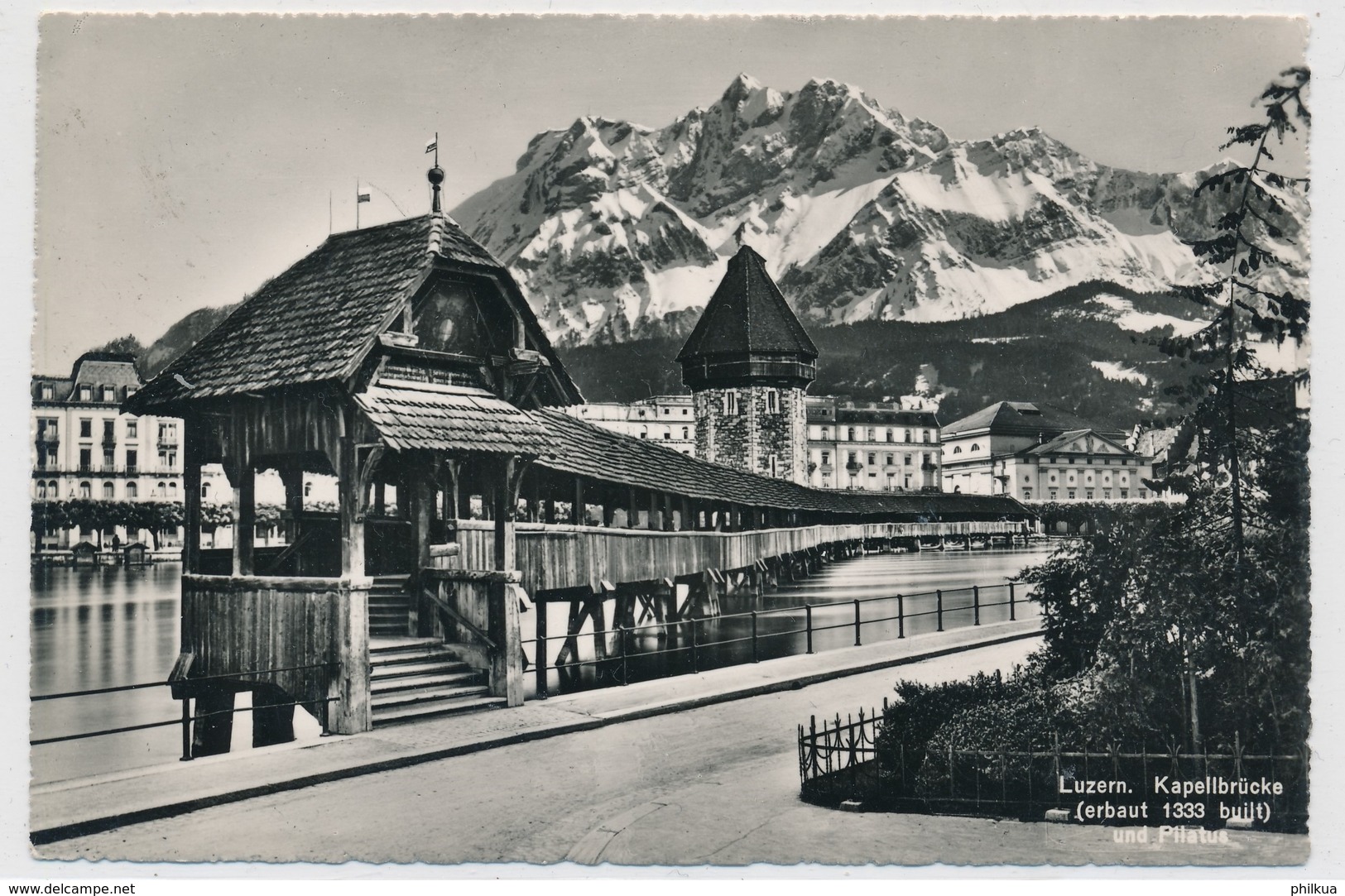 Luzern - Kappelbrücke  - Ungelaufen - Lucerne