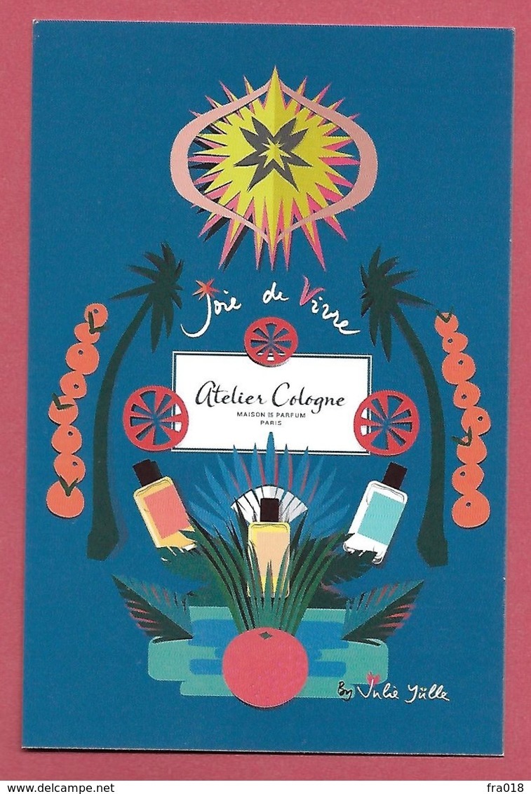 F - New !! Carte Type Postale Atelier Cologne  - Perfume Card - Modernes (à Partir De 1961)