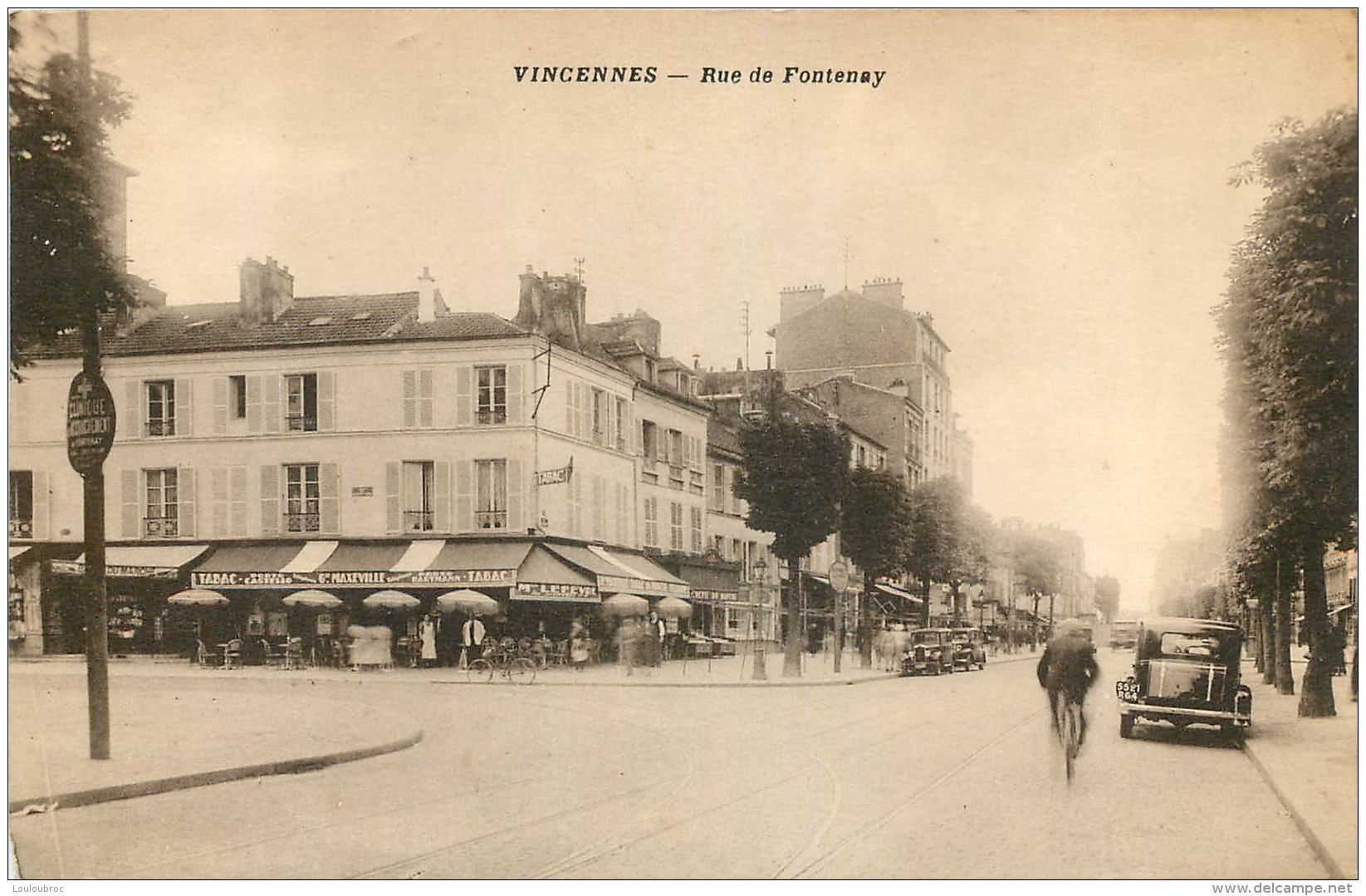 VINCENNES RUE DE FONTENAY - Vincennes