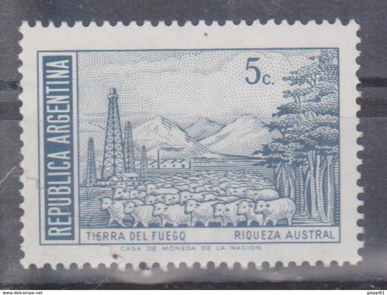 1959 Argentina - Terra Del Fuoco - Nuovi