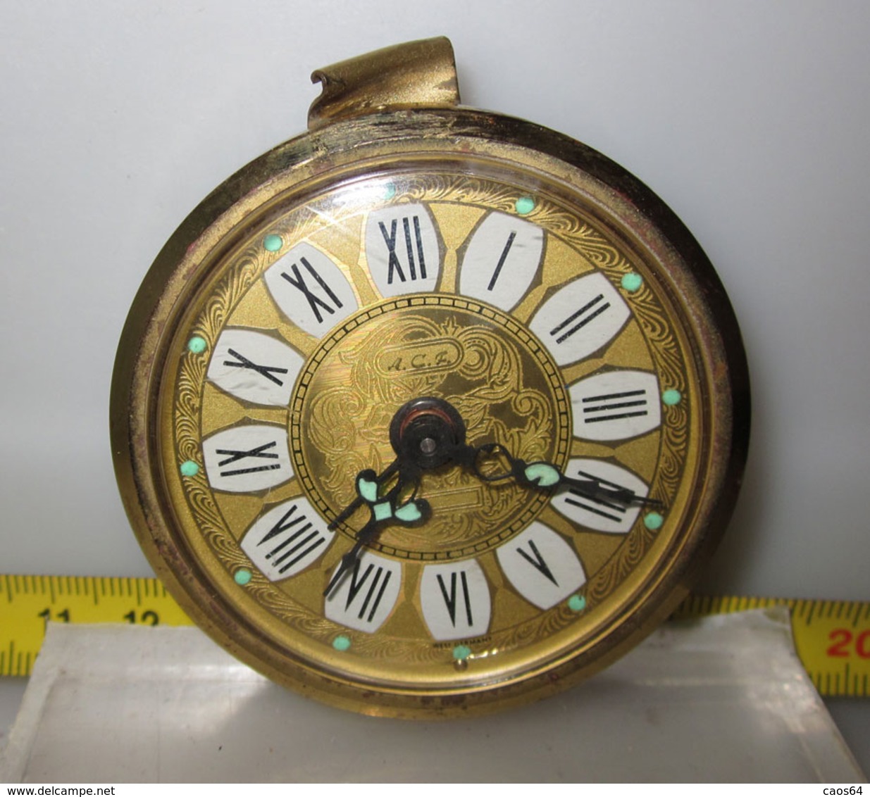 SVEGLIA A.C.F. WEST GERMANY VINTAGE - Alarm Clocks