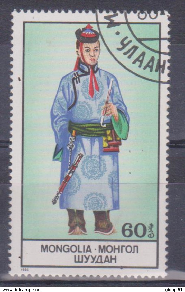 1986 Mongolia - Costumi - Mongolia