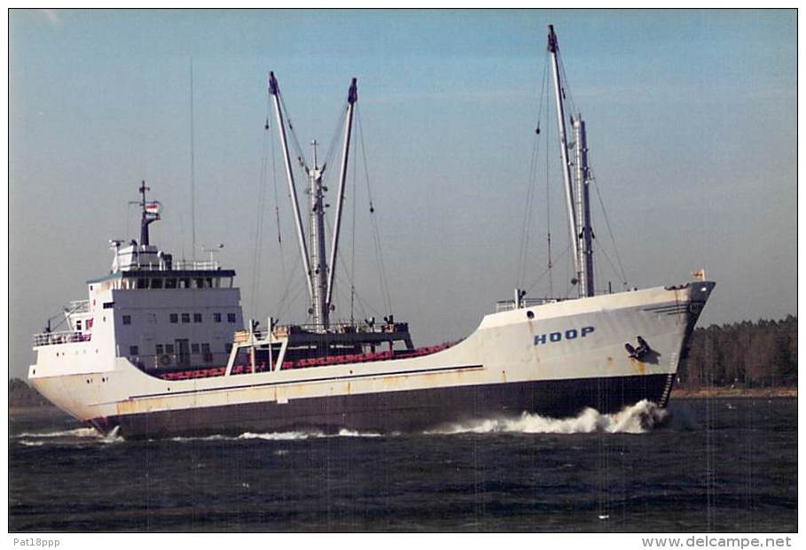 " HOOP " Limassol ** Lot Of /de 2  ** BATEAU DE COMMERCE Cargo Merchant Ship Tanker Carrier - Photo 1980-2001 Format CPM - Cargos