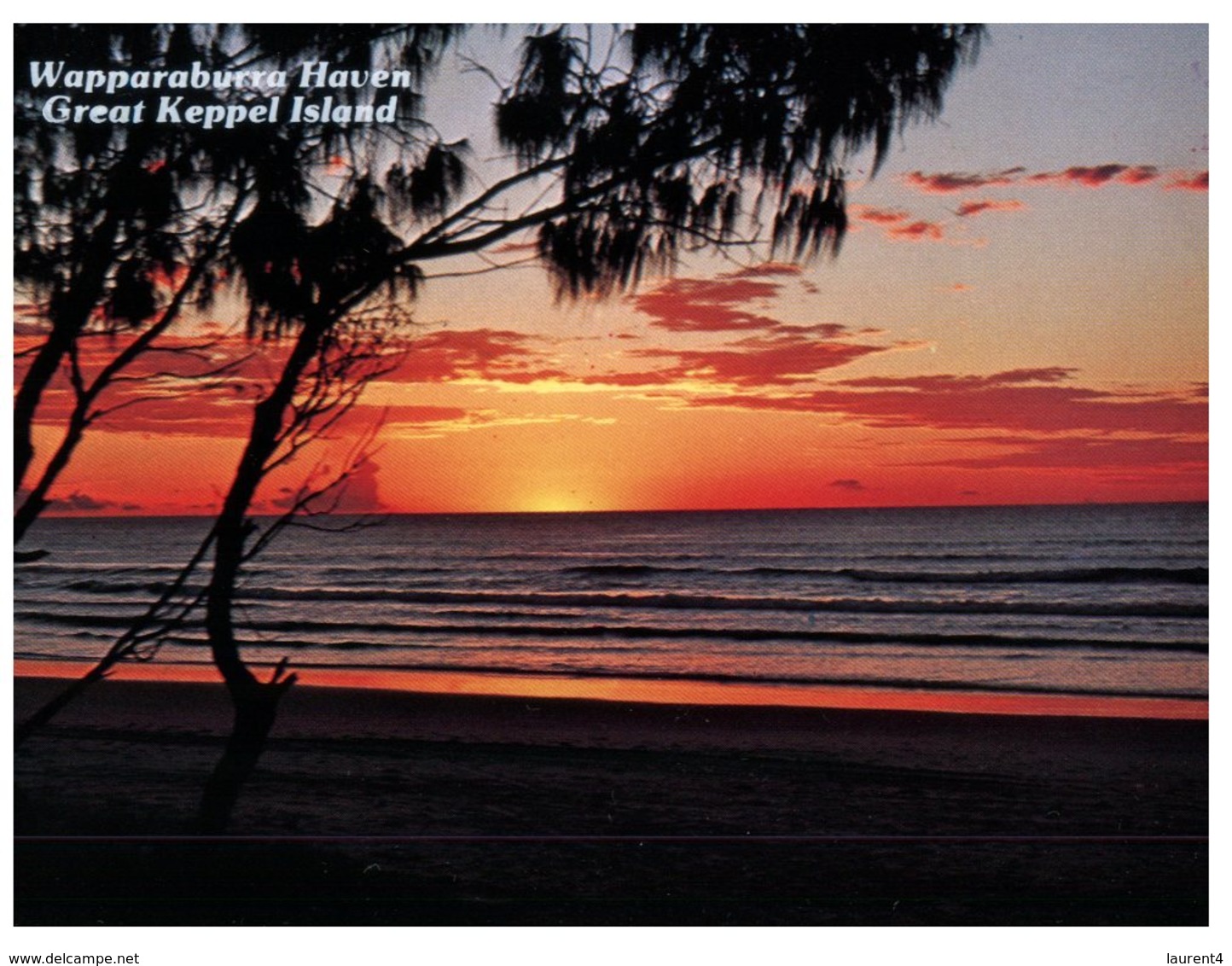 (PF 325) Australia - QLD - Great Keppel Island Sunset - Great Barrier Reef