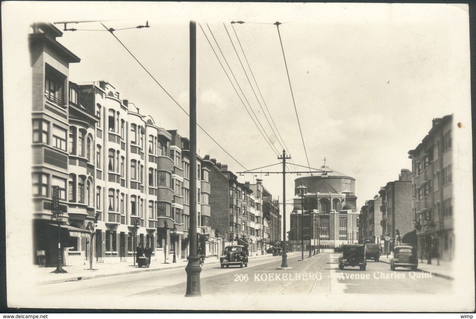 Koekelberg - Avenue Charles Quint Carte-photo LITS - Koekelberg