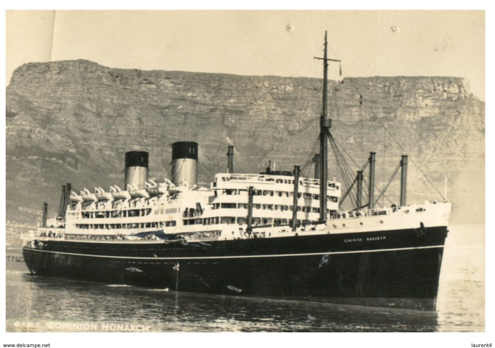 (444) Older Postcard - Carte Ancienne - Cruise Ship Dominion Monarch - Dampfer
