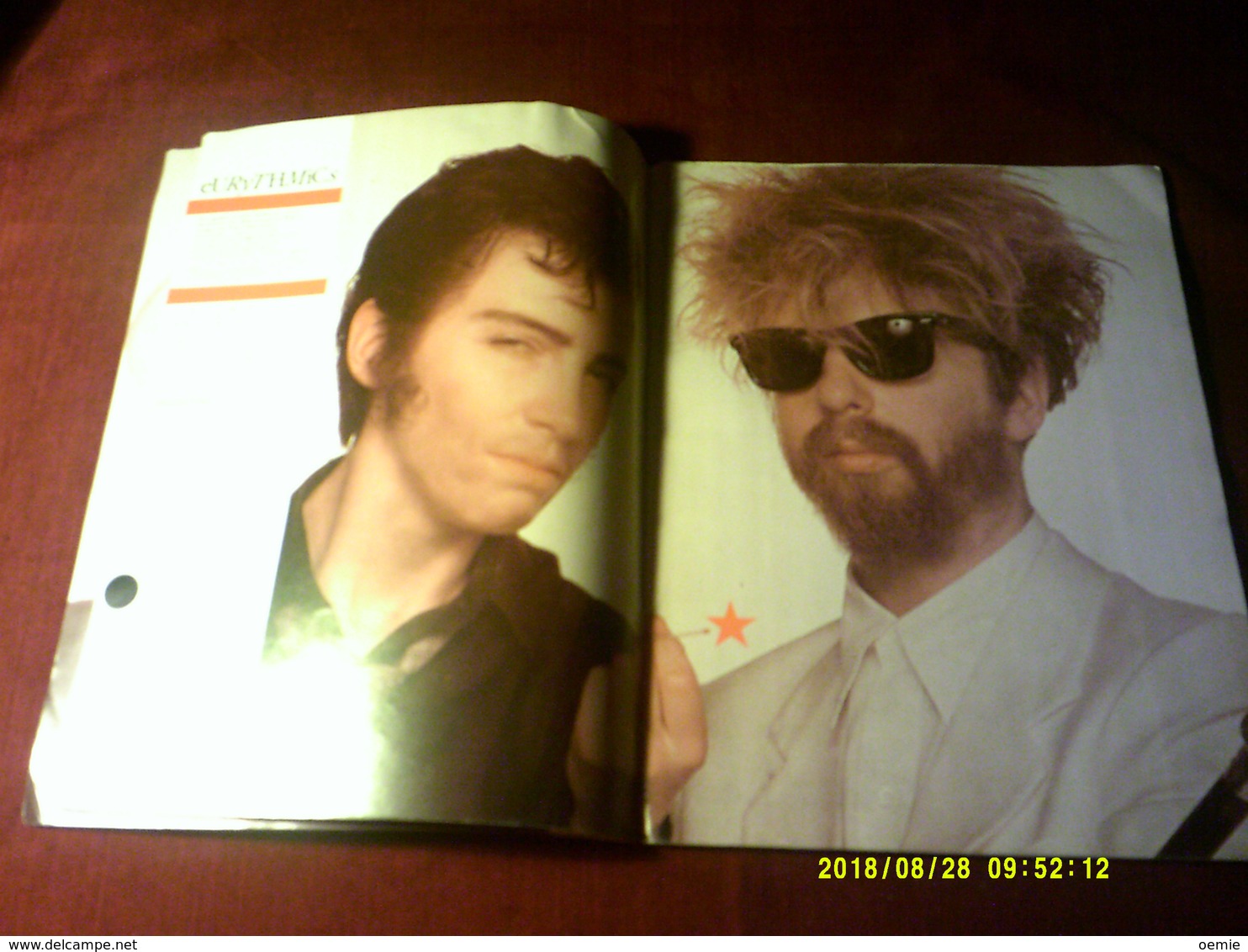 EURYTHMICS  °  IN THEIR OWN WORDS  / PLUS GIANT COLOUR POSTER - Muziek