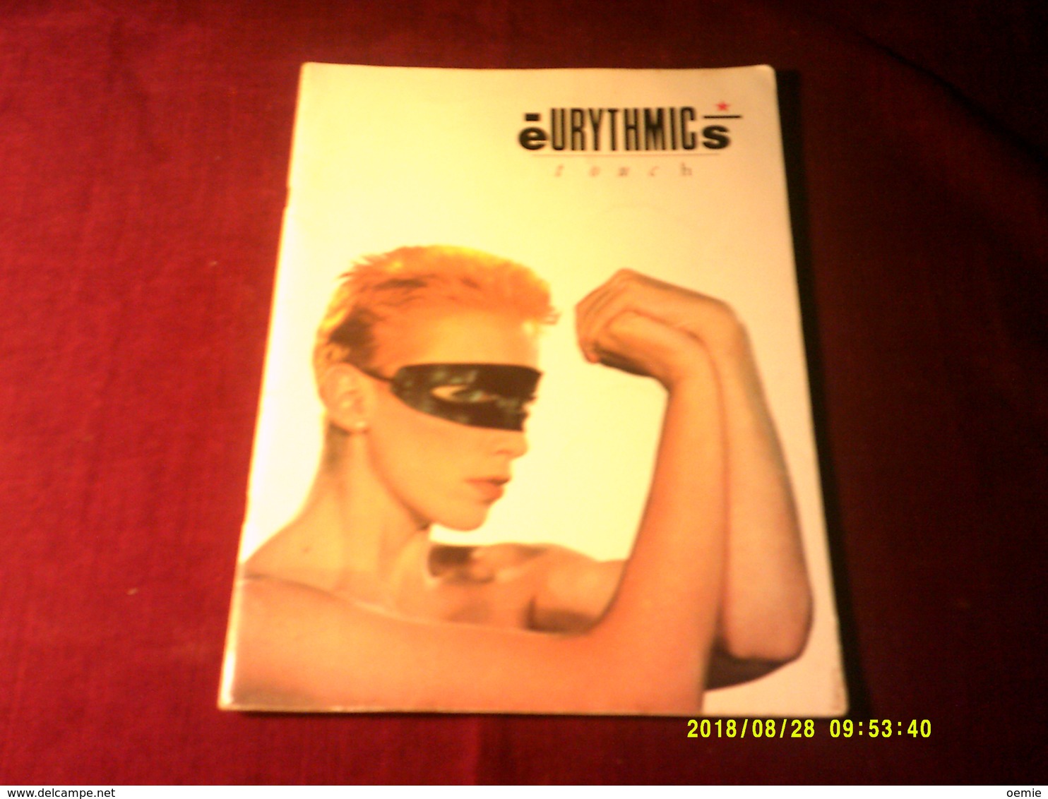 EURYTHMICS  °  TOUCH    PARTITIONS - Musica