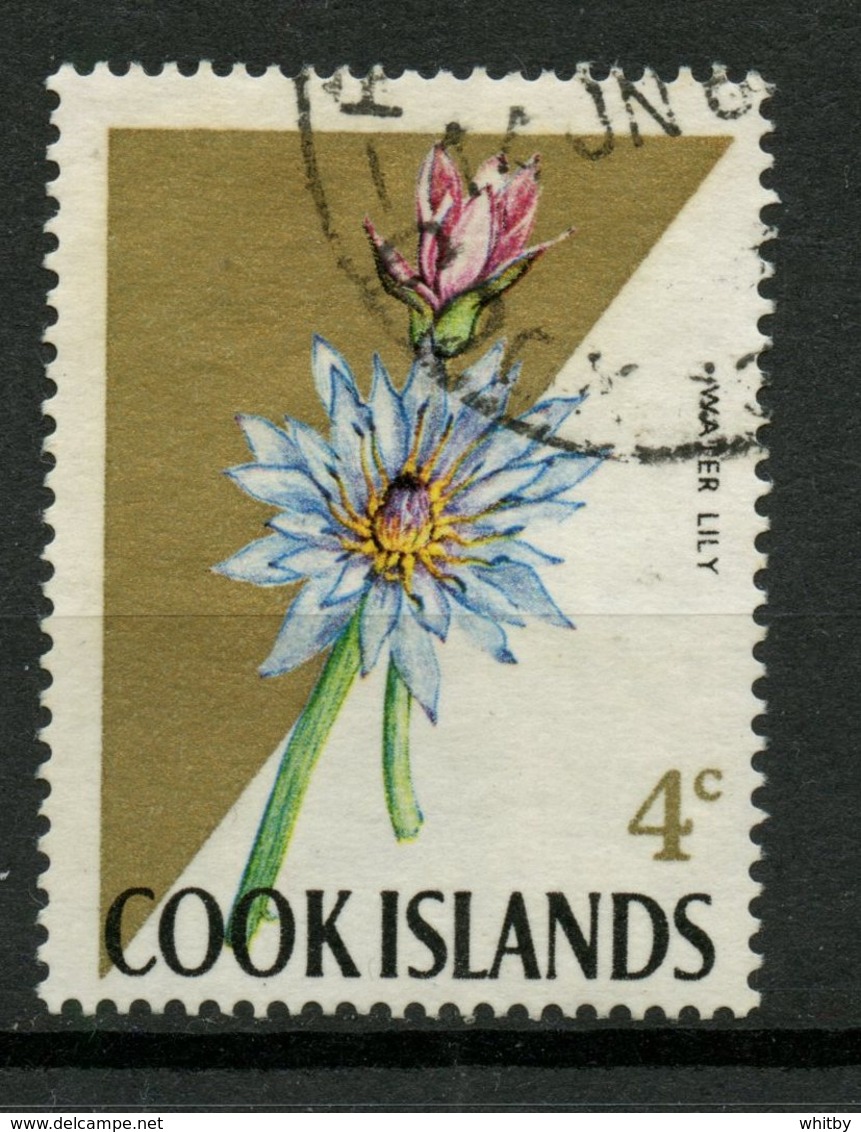 Cook Islands 1967 4c Flower Issue #204 - Cookeilanden