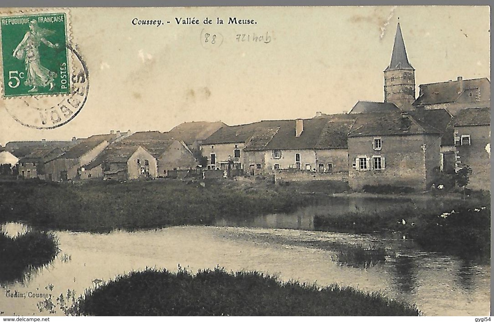 Coussey ( 721 Hts)   Vallée De La Meuse - Coussey