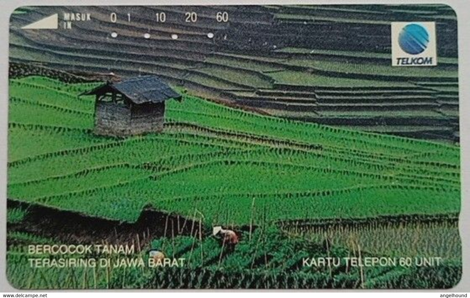 Indonesia  60 Units " Sawah Terasiring Di Jawa Barat " - Indonesia