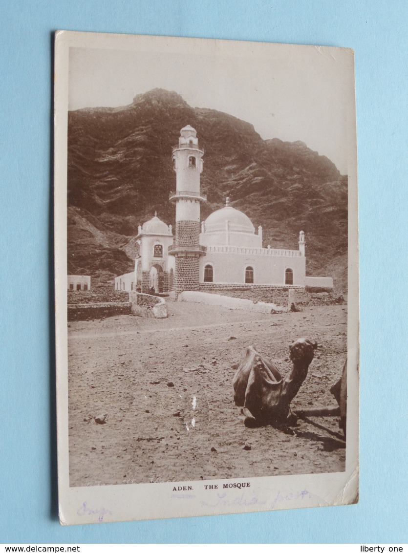 ADEN - The Mosque ( Benghiat ) Anno 1921 ( Voir Photo ) ! - Yémen