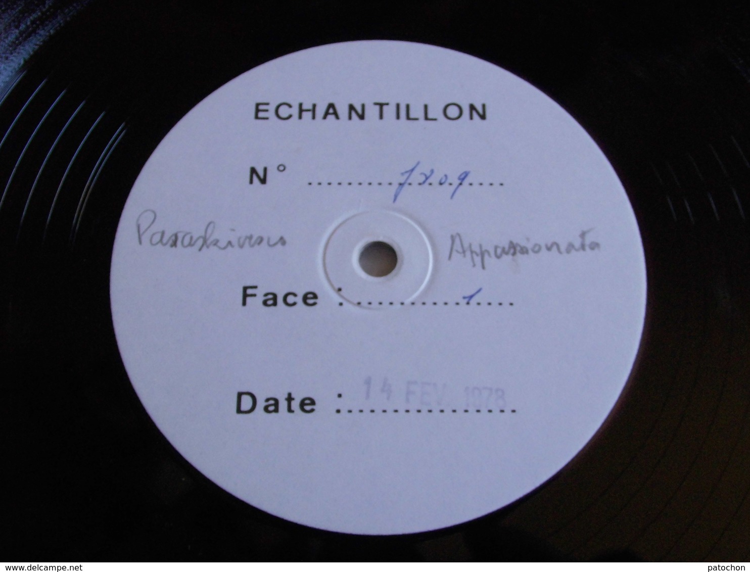 Théodore Paraskivesco 3 Vinyle LP 1 x 45 tours SARASTRO Beethove 18, 19, 20 Déc 1978 & 2 x échantillons 14, 15 fév 1978.