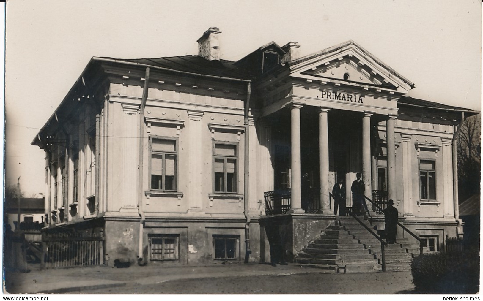 CPA PHOTO. ROUMANIE. VASLUI. Primaria (Mairie) - Romania