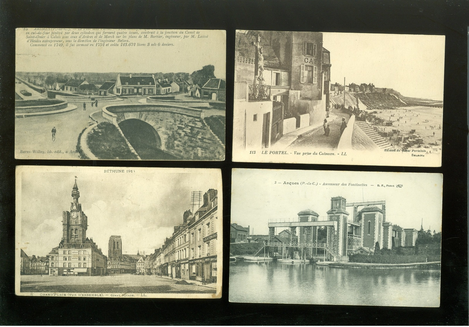 Beau lot de 60 cartes postales de France  Pas - de - Calais  Mooi lot van 60 postkaarten van Frankrijk ( 62 ) - 60 scans