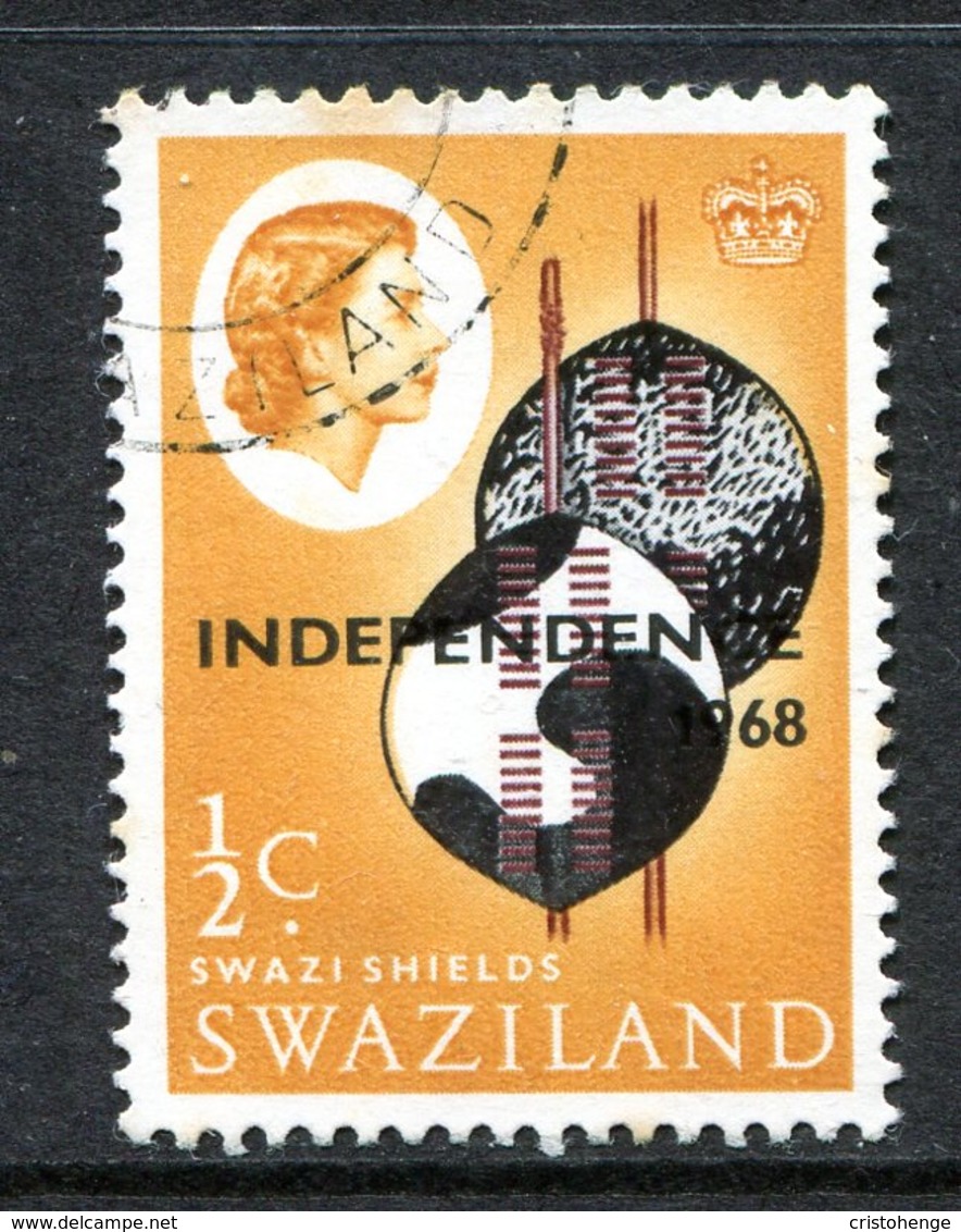 Swaziland 1968 Independence - ½c Swazi Shields Used (SG 142) - Swaziland (1968-...)