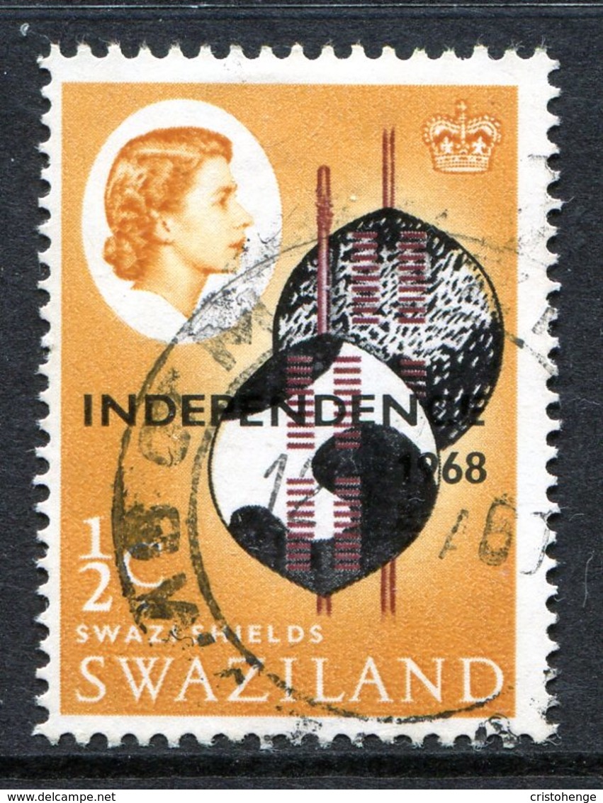 Swaziland 1968 Independence - ½c Swazi Shields Used (SG 142) - Swaziland (1968-...)