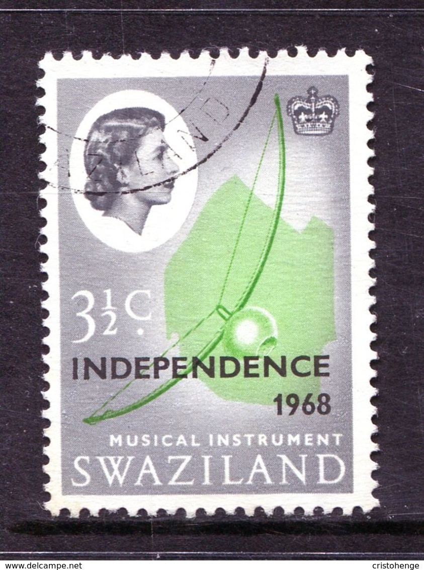 Swaziland 1968 Independence - 3½c Musical Instrument Used (SG 147) - Swaziland (1968-...)