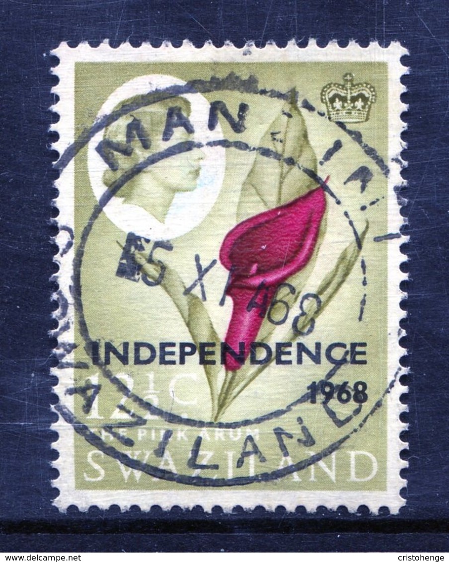 Swaziland 1968 Independence - 12½c The Pink Arum Used (SG 152) - Swaziland (1968-...)