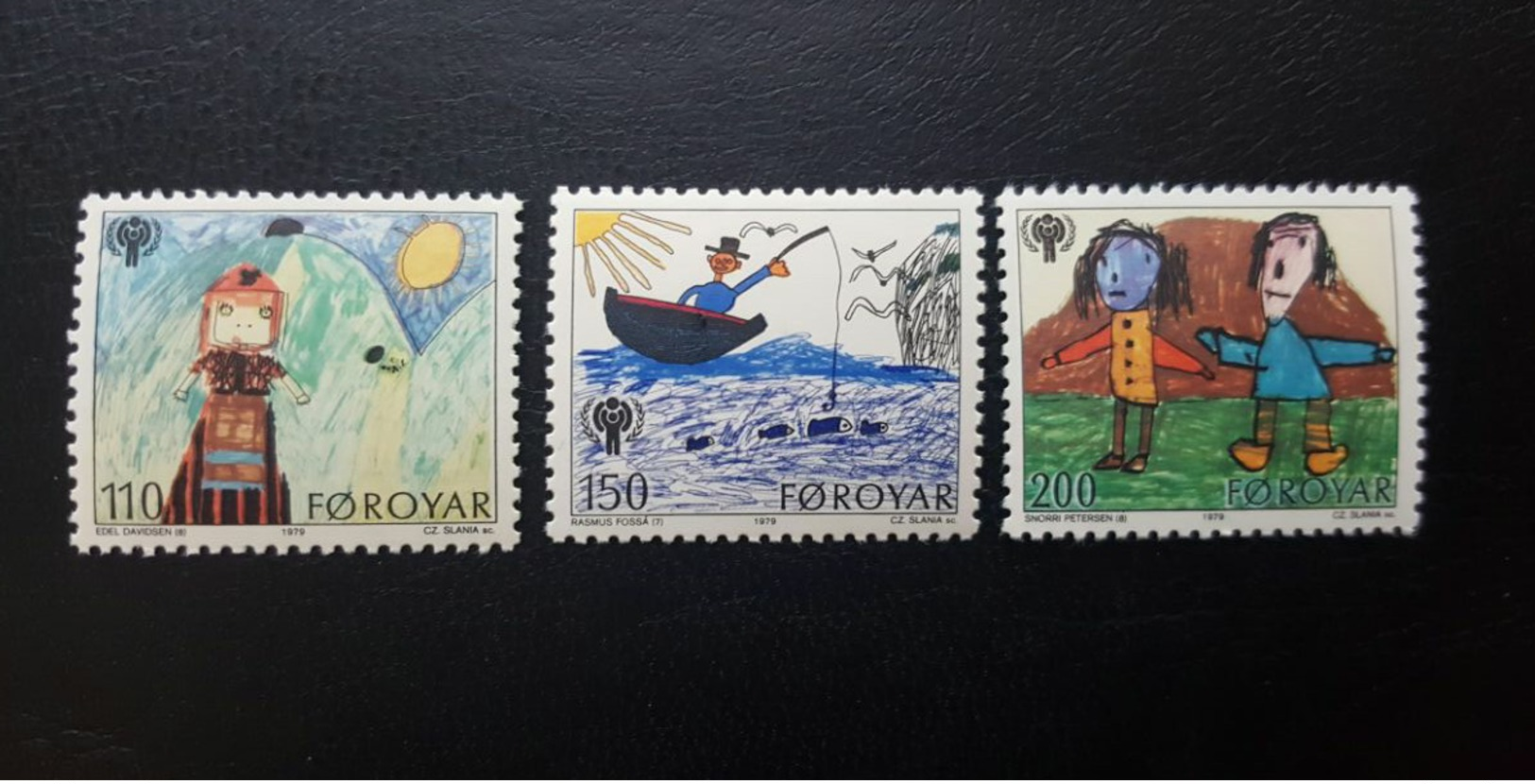 Faeroe Islands. 1979. Art. Children's Paintings - Faroe Islands