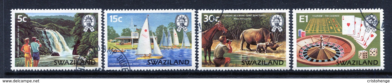 Swaziland 1981 Tourism Set Used (SG 372-375) - Swaziland (1968-...)