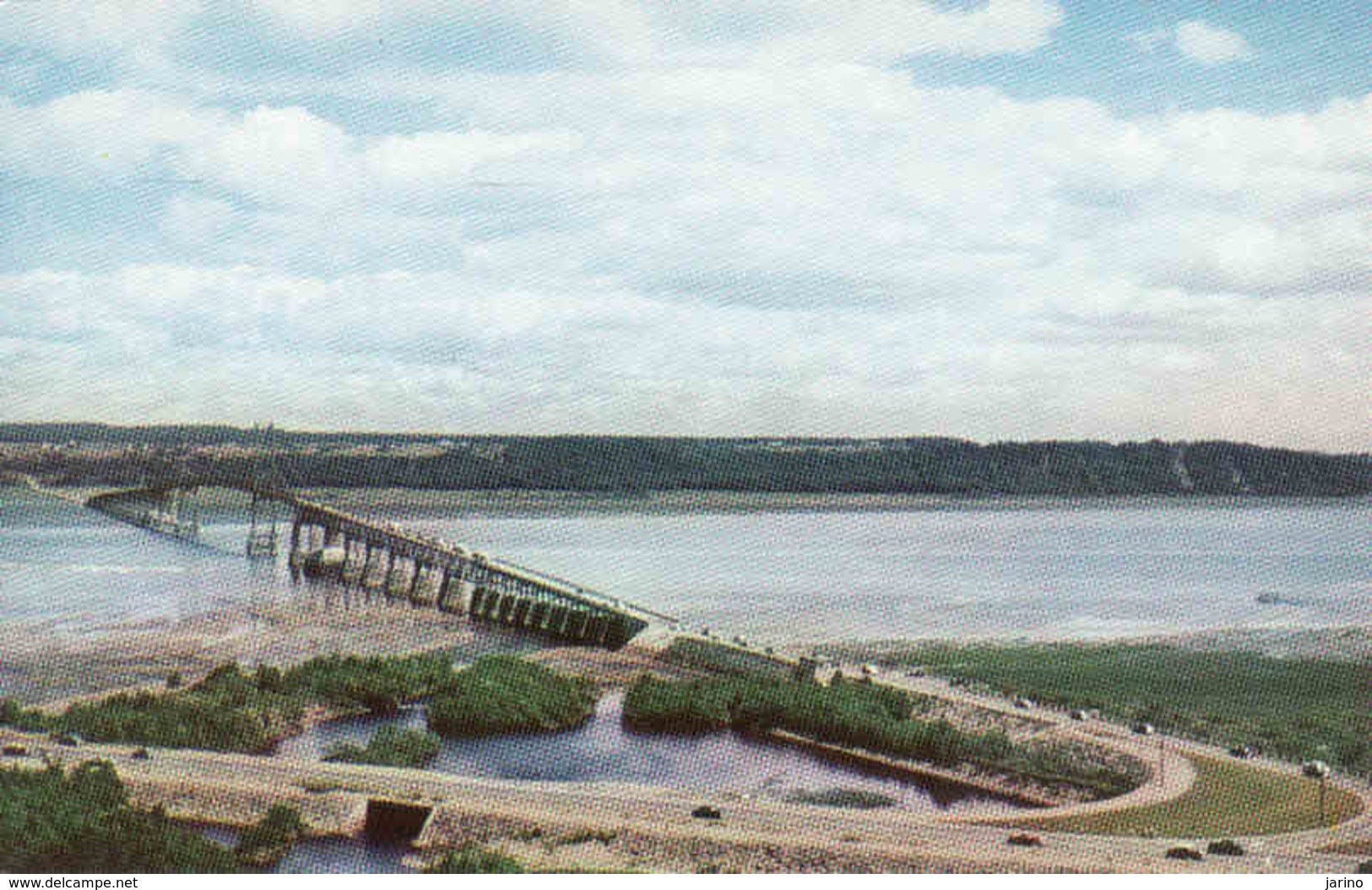 Canada > Quebec, Le Pont De L'Ile D'Orleans, Bridge, Obliteree - Chutes Montmorency