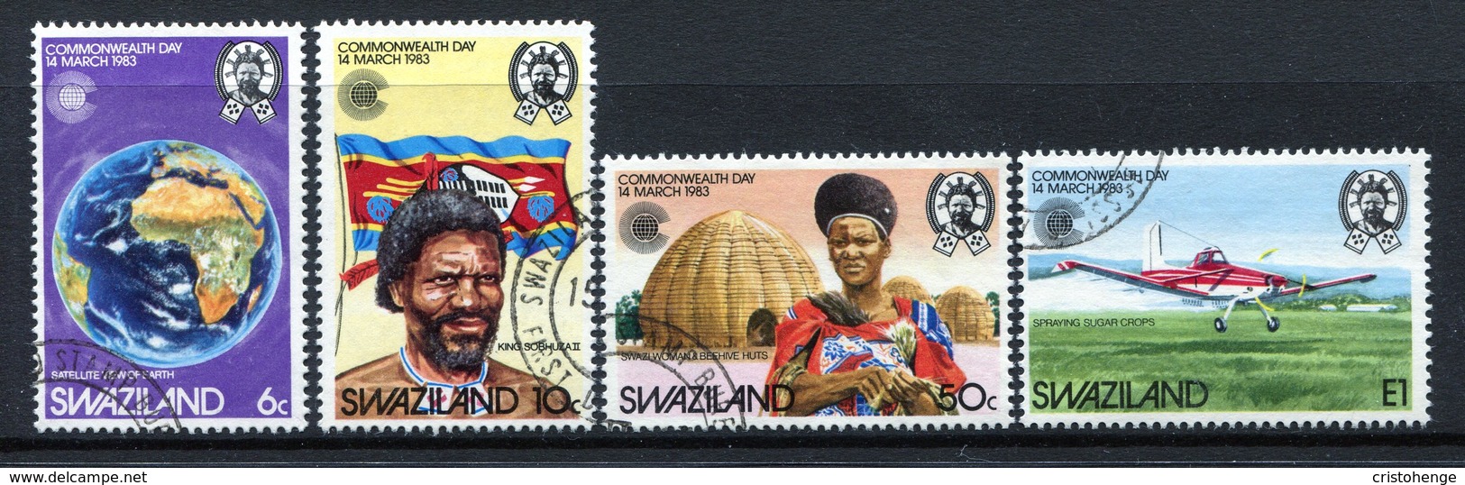 Swaziland 1983 Commonwealth Day Set Used (SG 421-424) - Swaziland (1968-...)
