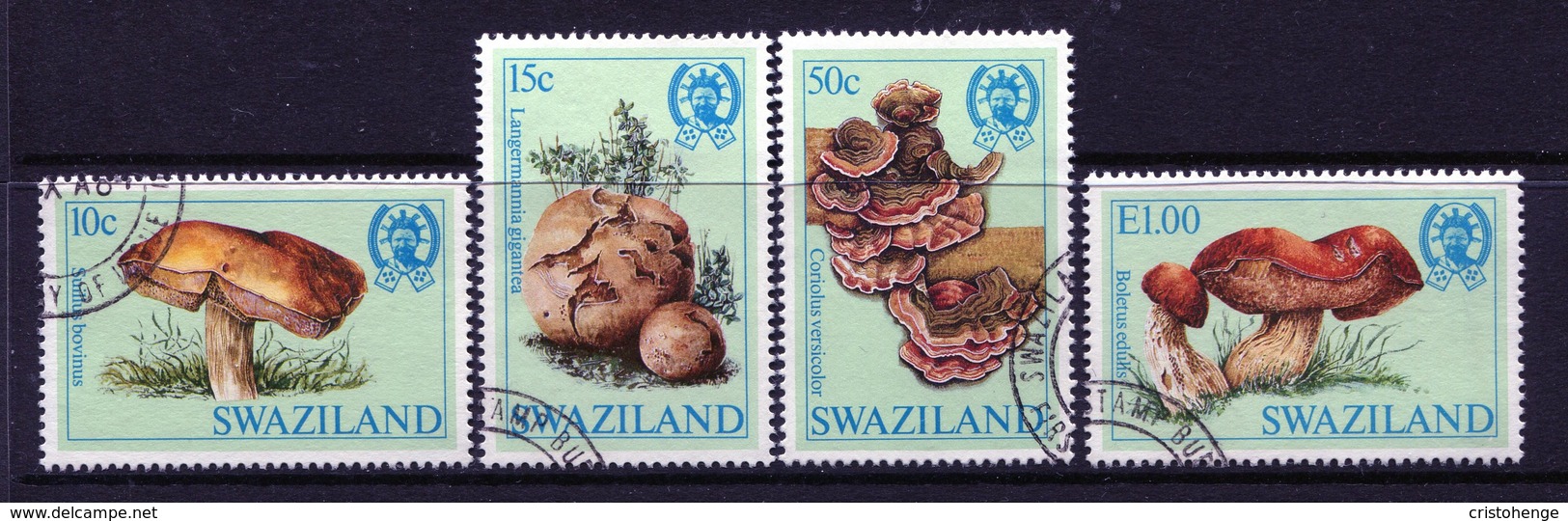 Swaziland 1984 Fungi Set Used (SG 462-465) - Swaziland (1968-...)