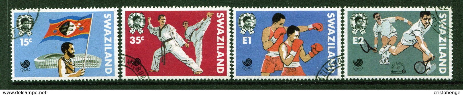 Swaziland 1988 Olympic Games, Seoul Set Used (SG 545-548) - Swaziland (1968-...)