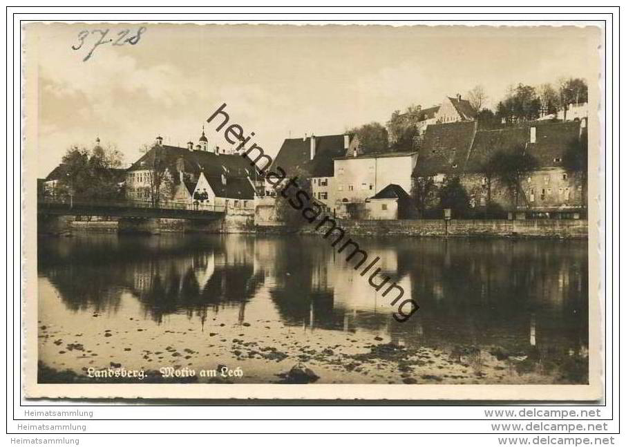 Landsberg Am Lech - Motiv Am Lech - Foto-AK Ca. 1930 - Landsberg