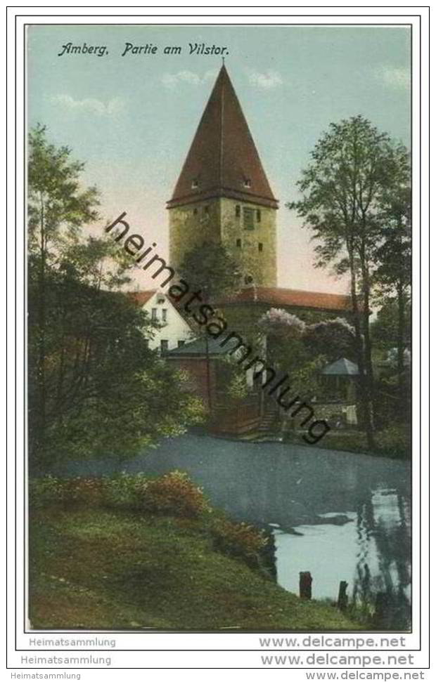 Amberg - Partie Am Vilstor Ca. 1920 - Amberg