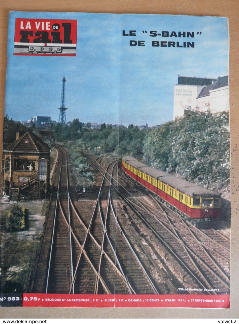 Vie Du Rail 963 Berlin Nantes Blottereau Meymac Guerre Sécession Ecole D' Amiens Remiremont Plombieres Aillevillers - Trenes