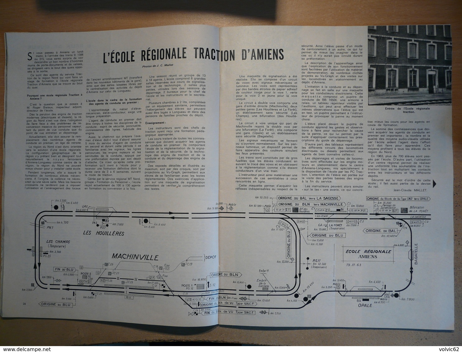 Vie du Rail 963 Berlin Nantes Blottereau Meymac guerre sécession ecole d' amiens remiremont plombieres aillevillers