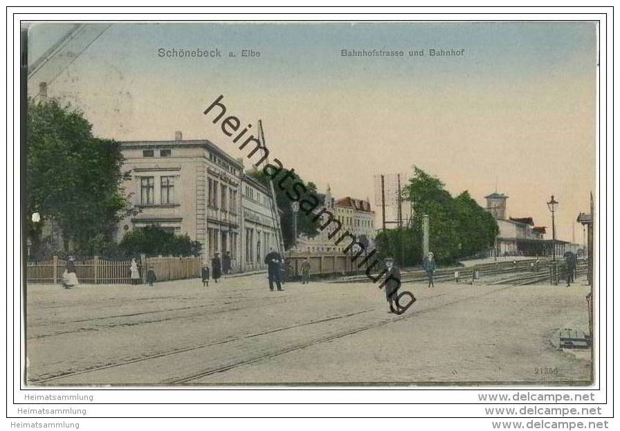 Schönebeck - Bahnhofstrasse - Bahnhof - Schönebeck (Elbe)