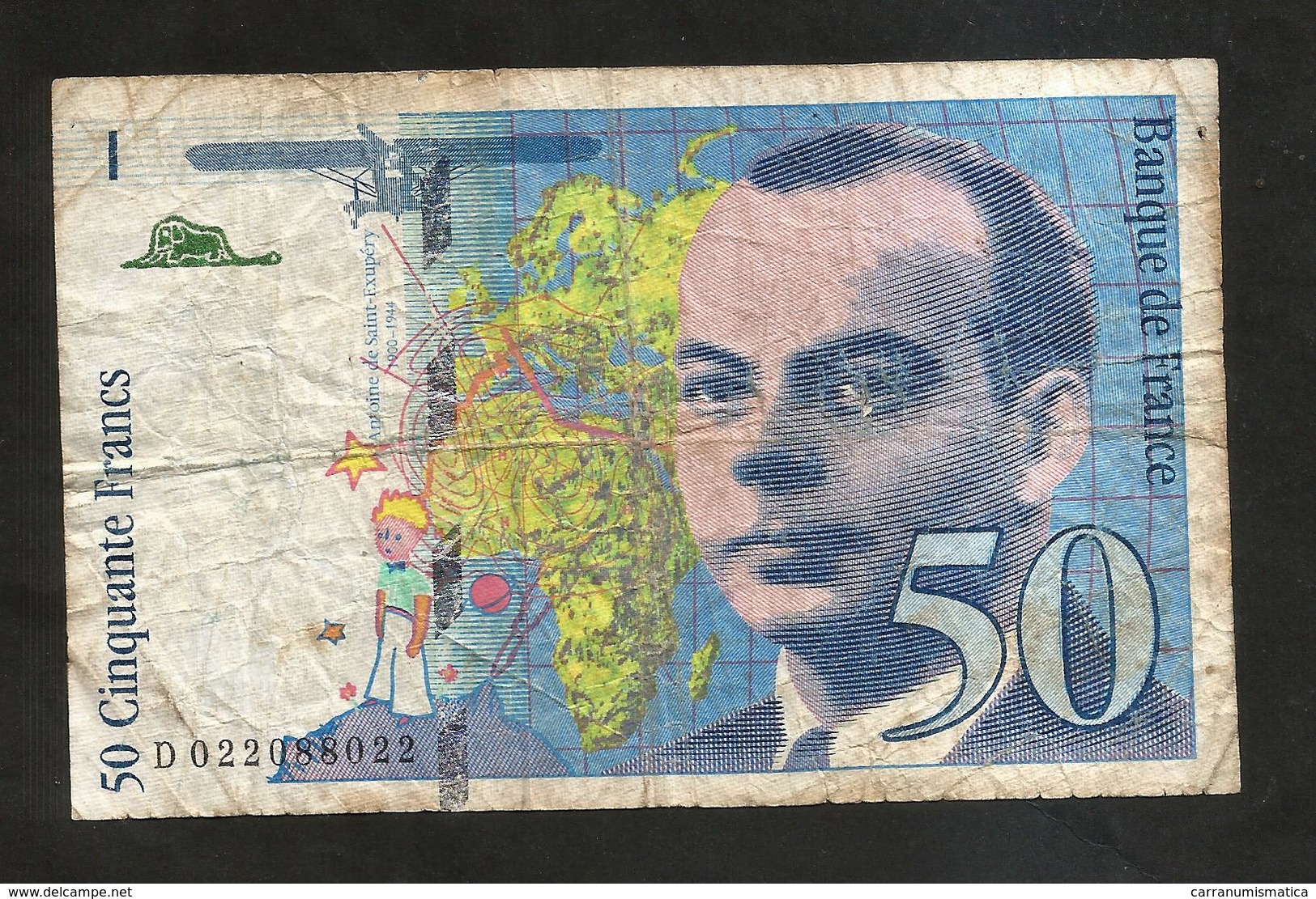 FRANCE - BANQUE De FRANCE - 50 Francs St Exupéry (1994) - 50 F 1992-1999 ''St Exupéry''