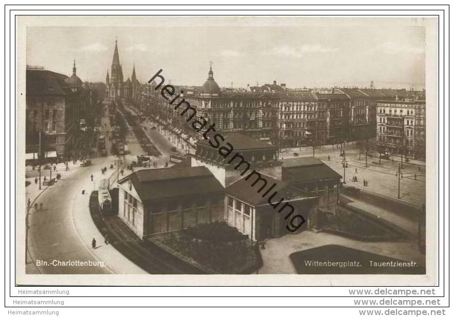 Berlin-Schöneberg - Wittenbergplatz Und Tauentzienstrasse - Foto-AK 20er Jahre - Schöneberg