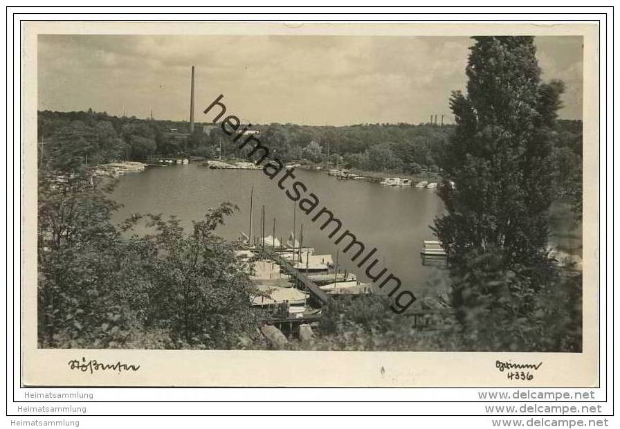 Berlin-Spandau - Stössensee - Foto-AK 30er Jahre - Spandau