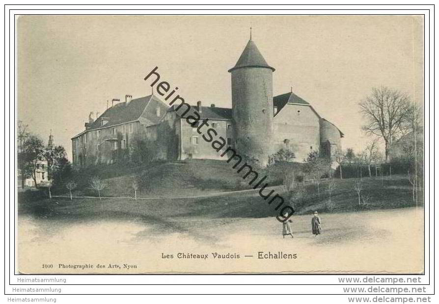 Echallens Ca. 1900 - Le Chateau - Échallens