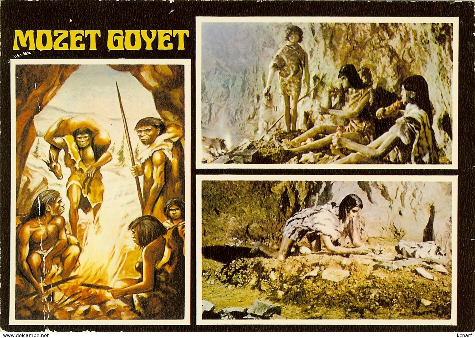 CP De MOZET GOYET " Cavernes Préhistoriques " - Gesves