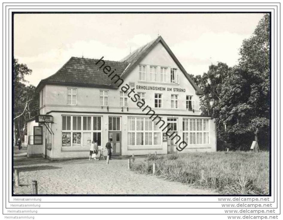 Ostseebad Boltenhagen - FDGB-Erholungsheim Am Strand - Foto-AK Grossformat 60er Jahre - Boltenhagen