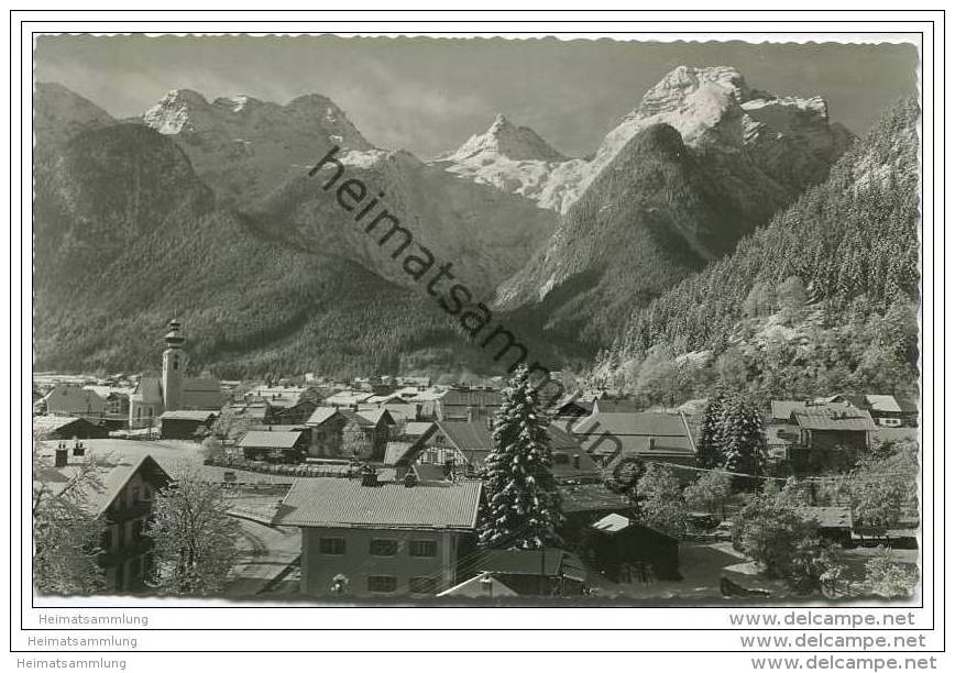 Lofer Gegen Die Steinberge - Foto-AK - Lofer